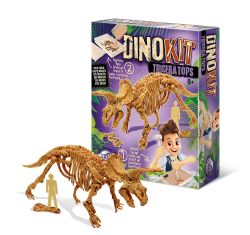 JCÉTÉ25 BUKI DINO - ENSEMBLE TRICÉRATOPS À CREUSER